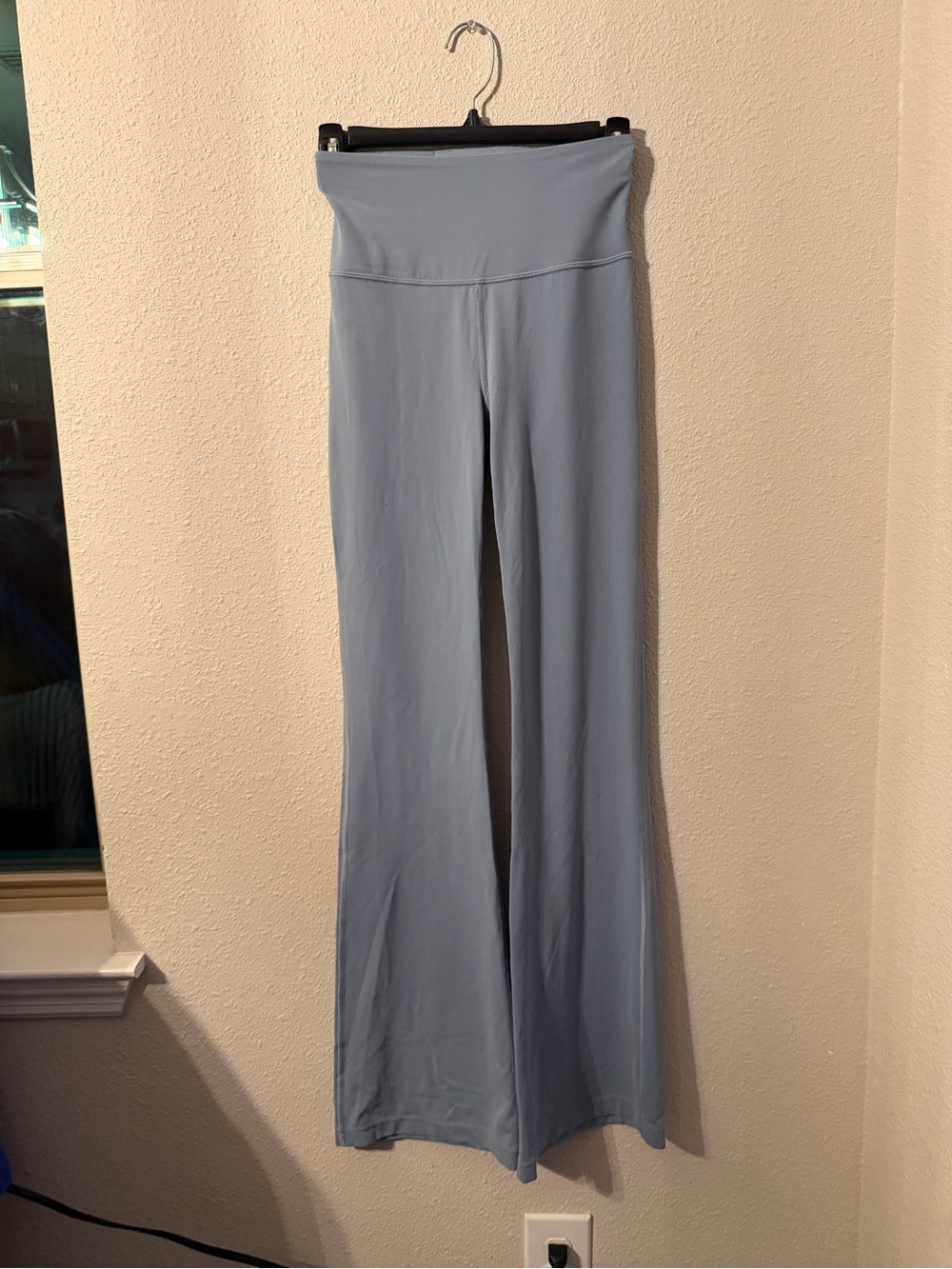 lululemon athletica High-Waist Wide-Leg Leggings in Pale Blue